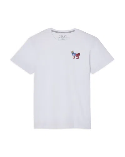Goat Usa Boys' Chest Logo Graphic Tee - Little Kid, Big Kid In Gray