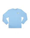 Goat Usa Boys' Wg Lst Long Sleeved Tee - Big Kid In Light Blue