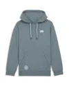 Goat Usa Boys' Polar Plunge Pullover Hoodie - Big Kid In Gray