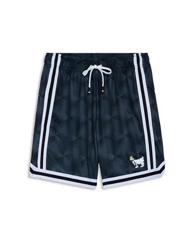 Goat Usa Boys' Printed Mesh Shorts - Big Kid In Black