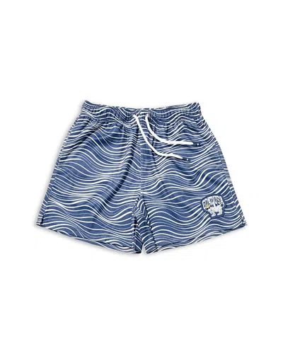 Goat Usa Boys' Wave Jacquard Mesh Shorts - Little Kid, Big Kid