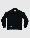 Goat Usa Jacket Women Black Sherpa Long Sleeve Ribbed Cuff Full Zip Srt262 In Black