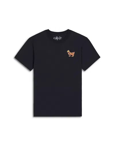 Goat Usa Unisex Logo Sport Tee - Big Kid In Black