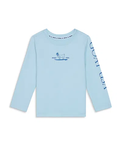 Goat Usa Unisex Protective Long Sleeve Tee - Big Kid In Blue
