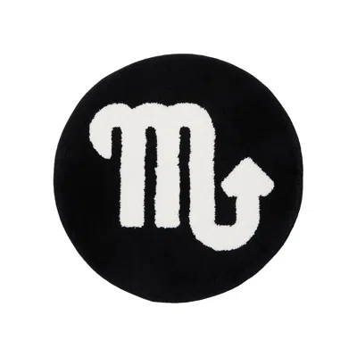 Pre-owned Goat X Gallery 1950 Horoscope Scorpio Rug Black/white | Men's Size Onesize