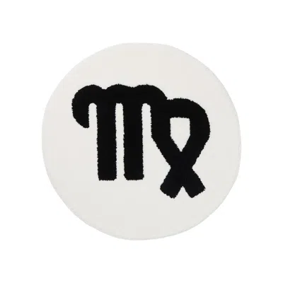 Pre-owned Goat X Gallery 1950 Horoscope Virgo Rug White/black | Men's Size Onesize