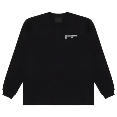 Pre-owned Goat X Kaleidoscope Manifesto Long-sleeve | Black | Men's Size Xxl