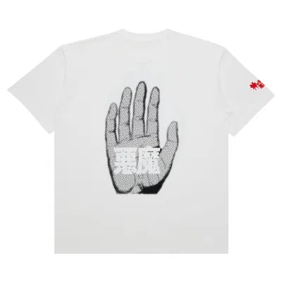 Pre-owned Goat X Kazuo Umezu Kanji Devil/god Tee White | Men's Size Xl