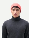 Gobi Cashmere Cashmere Rib Knit Beanie In Orange