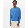 Gobi Cashmere Crew Neck Sweater In Blue