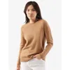 Gobi Cashmere Crew Neck Sweater In Sheepskin