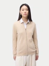 Gobi Cashmere Full-zip Cashmere Cardigan In Neutral