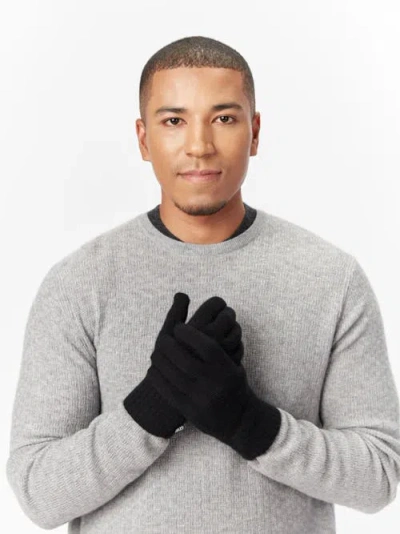 Gobi Cashmere Gloves In Black
