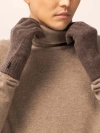 Gobi Cashmere Gloves In Cocoa