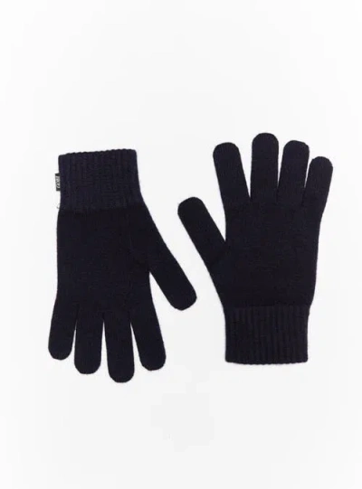 Gobi Cashmere Gloves In Navy