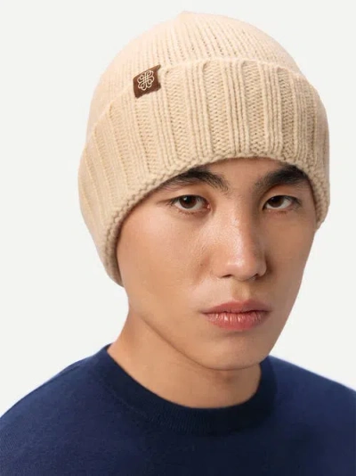 Gobi Cashmere Unisex Beanie In Sand