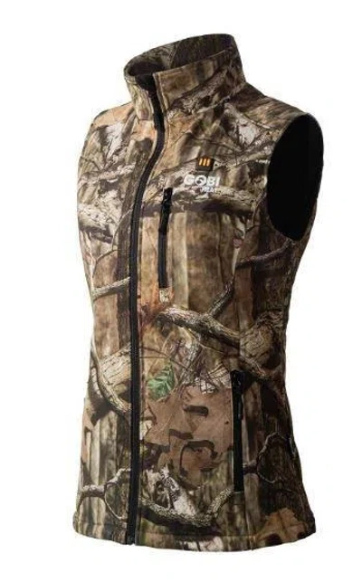 Gobi Heat Women's  Colorado Hunting Vest In Brown