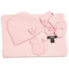 Gobi Mongolian Cashmere Baby Cashmere Set In Almond Blossom