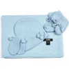 Gobi Mongolian Cashmere Baby Cashmere Set In Light Blue