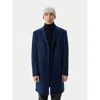 Gobi Mongolian Cashmere Beanie Hat In Blue