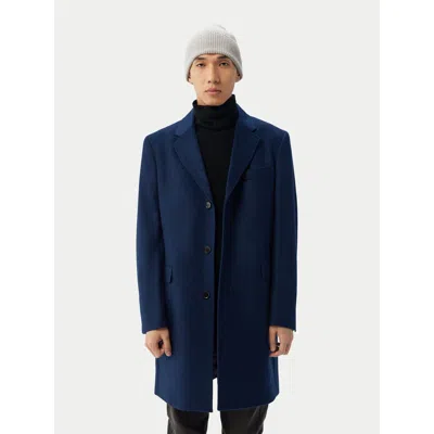 Gobi Mongolian Cashmere Beanie Hat In Blue