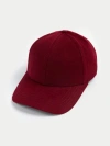 Gobi Mongolian Cashmere Cashmere Cap In Bordeaux