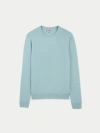 Gobi Mongolian Cashmere Cashmere Crew Neck Sweater In Green