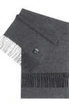 Gobi Mongolian Cashmere Cashmere Fringed Scarf