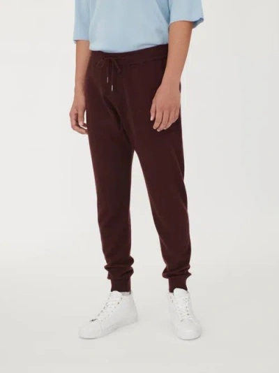 Gobi Mongolian Cashmere Cashmere Jogger In Decadent Chocolate