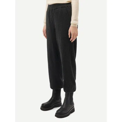 Gobi Mongolian Cashmere Cashmere Joggers In Charcoal
