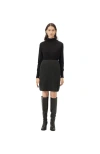 Gobi Mongolian Cashmere Cashmere Mini Skirt In Black