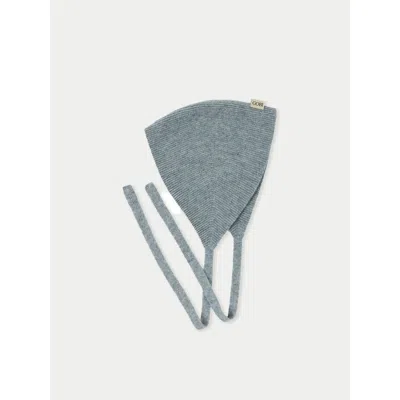 Gobi Mongolian Cashmere Cashmere Mohair Bonnet In Vapor Blue