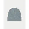 Gobi Mongolian Cashmere Cashmere Rib Knit Beanie In Vapor Blue
