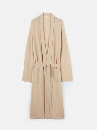 Gobi Mongolian Cashmere Cashmere Robe In Neutral