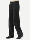 Gobi Mongolian Cashmere Cashmere Straight Leg Jogger In Charcoal