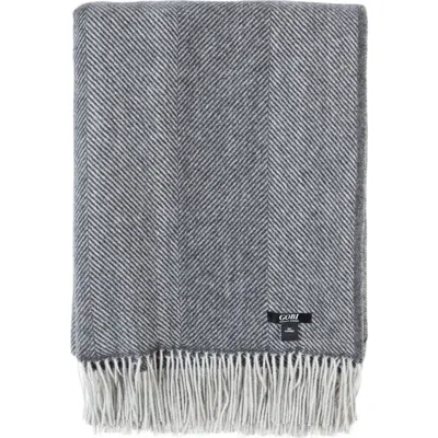 Gobi Mongolian Cashmere Cashmere Super Soft Throw In Gray