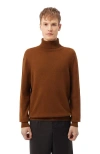 Gobi Mongolian Cashmere Cashmere Turtle Neck Sweater In Brown
