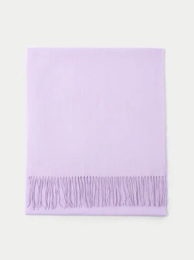 Gobi Mongolian Cashmere Double-breasted Cashmere Blazer In Purple