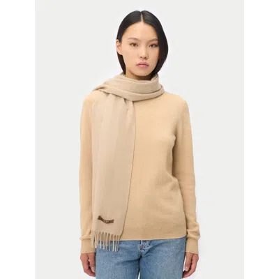 Gobi Mongolian Cashmere Cashmere Woven Scarf In Gray
