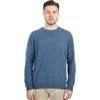 Gobi Mongolian Cashmere Crew Neck Sweater In Bijou Blue