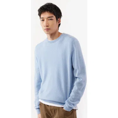 Gobi Mongolian Cashmere Crew Neck Sweater In Light Blue