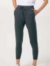 Gobi Mongolian Cashmere Cuffed Cashmere Jogger In Purple