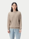 Gobi Mongolian Cashmere Light Silk Cashmere Sweater In Nomad
