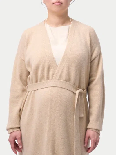 Gobi Mongolian Cashmere Long Maternity Cashmere Robe