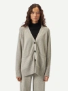 Gobi Mongolian Cashmere Relaxed-fit Cashmere Cardigan In Dawn Blue