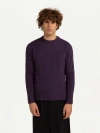 Gobi Mongolian Cashmere Square-patterned Cashmere Sweater