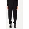 Gobi Mongolian Cashmere Tapered Jogger In Black