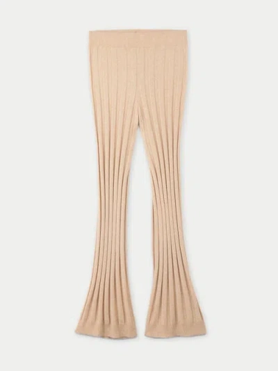 GOBI MONGOLIAN CASHMERE GOBI MONGOLIAN CASHMERE TEXTURED KNIT CASHMERE PANTS