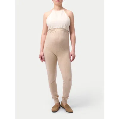 Gobi Mongolian Cashmere Wide-leg Knitted Maternity Cashmere Pants