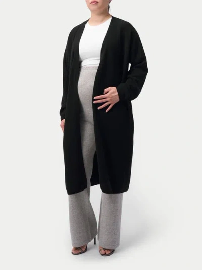 Gobi Mongolian Cashmere Wide-leg Knitted Maternity Cashmere Pants